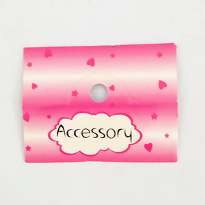 200 Pcs DIY Jewelry Card English Letters 5cm*6.5cm
