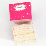 200 Pcs DIY Jewelry Card English Letters 5cm*6.5cm