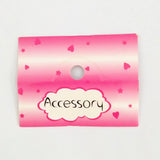 200 Pcs DIY Jewelry Card English Letters 5cm*6.5cm