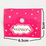 200 Pcs DIY Jewelry Card English Letters 5cm*6.5cm