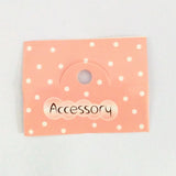 200 Pcs DIY Jewelry Card English Letters 5cm*6.5cm