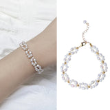 Elegant Freshwater Pearl Bracelet 4-5mm Natural Pearl Jewelry