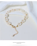 Elegant Freshwater Pearl Bracelet 4-5mm Natural Pearl Jewelry