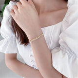 Summer Zircon Adjustable Bracelet Women Jewelry Gift