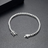 Micro Inlay CZ Tennis Round Bracelet Party Gift