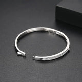 Double row pav? zircon ladies bracelet Two Colors Optional