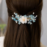 Antique Pearl Flower Hairpin Spring Summer Hair Accessory