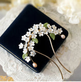 Zanzi Summer Pan Hair Headdress Cheongsam Hairpins