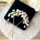 Zanzi Summer Pan Hair Headdress Cheongsam Hairpins