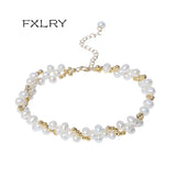 Natural Pearl Braided Bracelet for Women