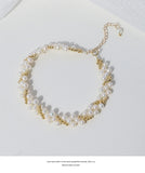Natural Pearl Braided Bracelet for Women