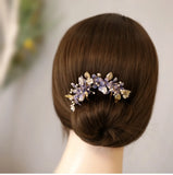 Ziyang Flower U-shaped Zanzi Hair Headdress Cheongsam Hairpin