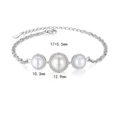 Zircon Charms Pearl Bracelet for Women