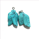 2 Pcs Silver Plated Flower Cherry Quartz Pendant Green Aventurine