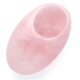 Ethnic Style Rose Pink Quartz Pendant Tiger Eye Stone Jewelry