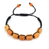FYJS Unique Weave Many Colors Quartz Stone Geometric Beads Bracelet
