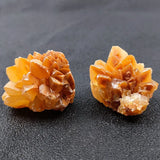 FYJS Yellow Citrines Crystal Cluster Pendant for Gift Jewelry