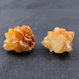 FYJS Yellow Citrines Crystal Cluster Pendant for Gift Jewelry