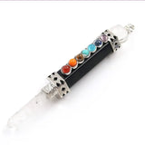 Geometric Rose Pink Quartz Pendant Lapis Lazuli Chakra Jewelry