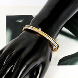 Crystal Bangles for Women Engagement Bracelets Jewelry