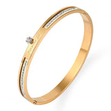 Crystal Bangles for Women Engagement Bracelets Jewelry
