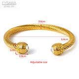 3pcs/set Roman Number Buckle Bangle Stainless Steel Beads Wristband