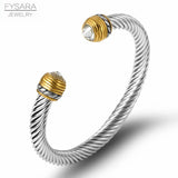 3pcs/set Roman Number Buckle Bangle Stainless Steel Beads Wristband