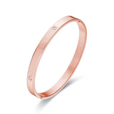 Plated Bangle With Crystal for Women Wedding Ethiopia Bangles Jewelry