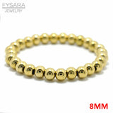 Stainless Steel Beaded Bracelet for Women Men Jewelry Biker Bicycle Bead