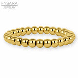 Stainless Steel Beaded Bracelet for Women Men Jewelry Biker Bicycle Bead