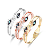 Eyes Stainless Steel Chain Bracelet for Women