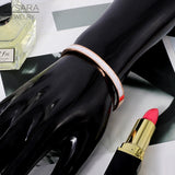 Boho Colorful Austrian Crystals Square Bangle & Bracelet For Women