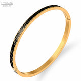 Boho Enamel Bracelet European Geometric Bangles Women Charm Party Jewelry