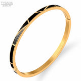 Boho Enamel Bracelet European Geometric Bangles Women Charm Party Jewelry