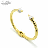 CZ Crystal Bracelet Women's Cuff Bangle Armband Pulseiras