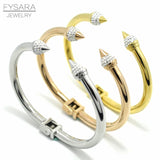 CZ Crystal Bracelet Women's Cuff Bangle Armband Pulseiras