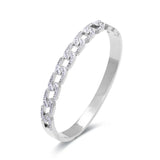 Zircon Chain Bracelets Stainless Steel Woman Bangle Jewelry