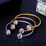 Crystal Bracelet Bangle for Women - Valentines Gift
