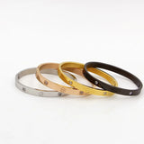 Couple Bracelet Stainless Steel Cross Screw Bracelets for Men Women