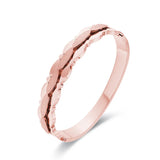 Women Cuff Chain Foliate Bangle Water Wave Bracelet