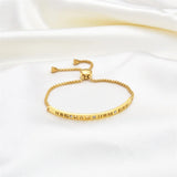 Stainless Steel Roman CZ Bangle Bracelet Gift