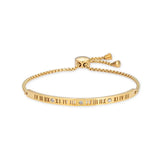 Stainless Steel Roman CZ Bangle Bracelet Gift