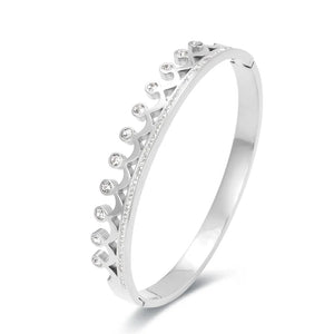 Hot Crown Star Charm Bracelets Stainless Steel Women's Jewelry
