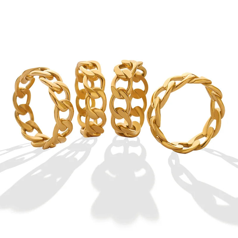 Boho Vintage Star Rings Set for Women