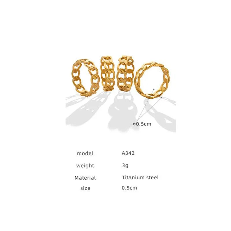 Boho Vintage Star Rings Set for Women