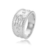Stainless Steel Retro Index Finger Ring for Men