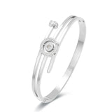 Crystal Heart Bracelet & Bangle Jewelry for Women