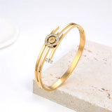 Crystal Heart Bracelet & Bangle Jewelry for Women