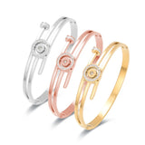 Crystal Heart Bracelet & Bangle Jewelry for Women