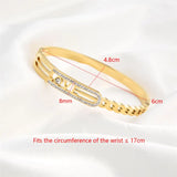 Stainless Steel Silver Rose Love Letter Bracelet